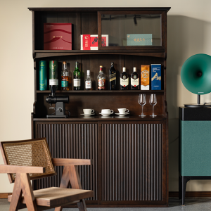 Black Parrot Side Cabinet